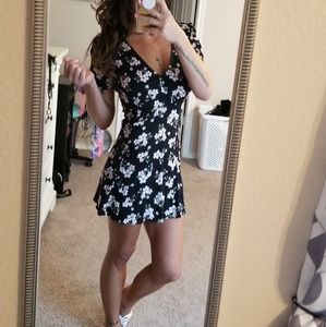 Forever 21 Cherry blossom babydoll dress